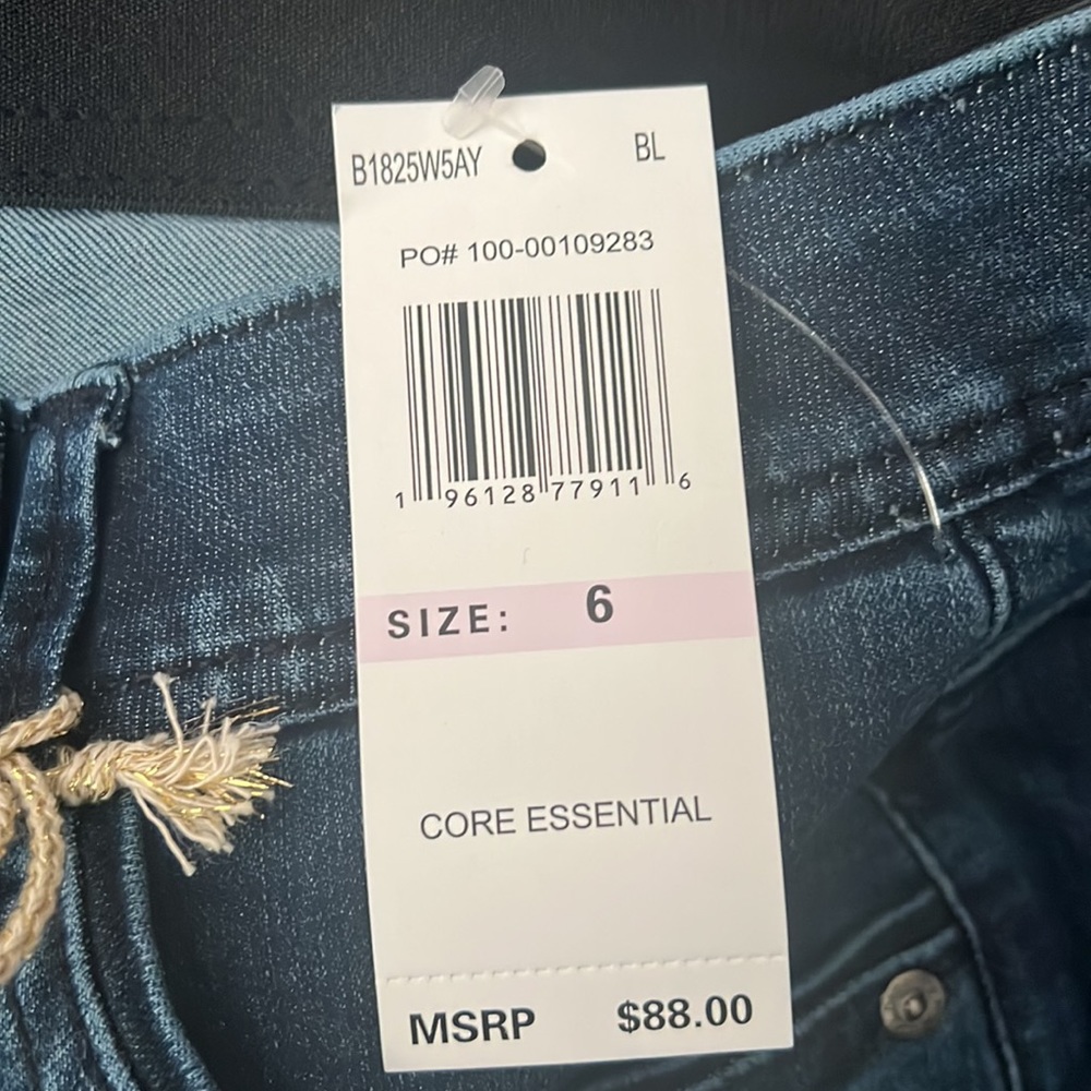 #251DB ☑️Democracy Medium Blue Luxe Touch Itty Bitty Boot Blue Jeans - Picture 10 of 12